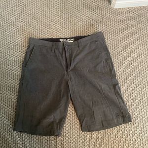 Men’s Billabong charcoal shorts.  Size 34